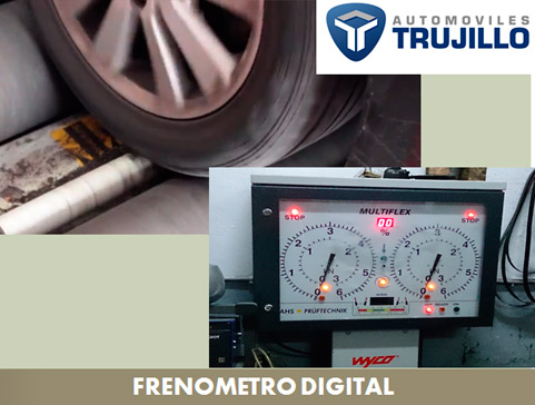 Automóviles Trujillo frenometro digital